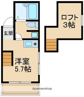 東京都西東京市柳沢5丁目【アパート】の間取り