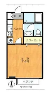 アート・フル新宿柏木【1階】の間取り