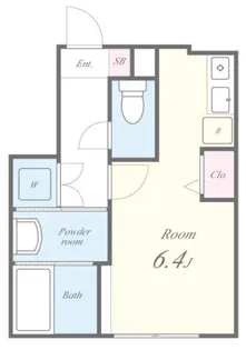 アイコート久我山【1階】の間取り