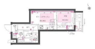 ZOOM西早稲田【3階】の間取り