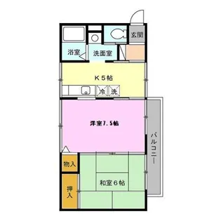 ソシア・エム【2階】の間取り