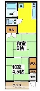 東京都杉並区和泉3丁目【アパート】の間取り
