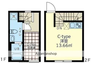 K21 BASE SUGINAMI【2階】の間取り