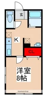 ドミーニ【1階】の間取り