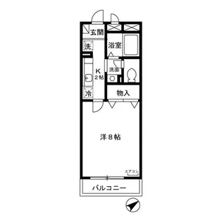 ソレーユ・トレビナ【2階】の間取り