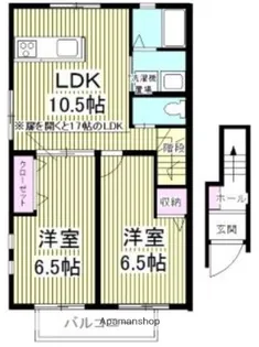 TERRACE RISTORO(テラス リストーロ)【C号室号室】の間取り