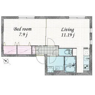 Branche北沢【3階】の間取り