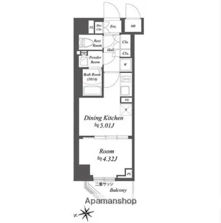 東京都杉並区荻窪2丁目【マンション】の間取り
