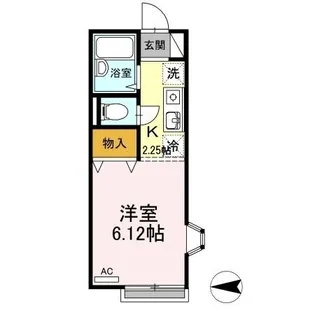レスポワールS【2階】の間取り