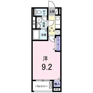 パフュームⅢ【1階】の間取り