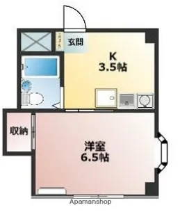 東京都杉並区高円寺北2丁目【マンション】の間取り