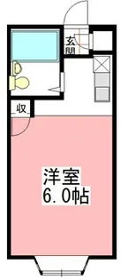 クロノス小川町【2階】の間取り