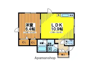 東京都杉並区和泉1丁目【アパート】の間取り