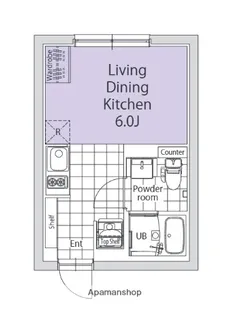 東京都杉並区高井戸西1丁目【マンション】の間取り