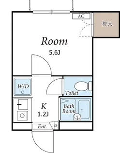 ルネサンス平和台【1階】の間取り