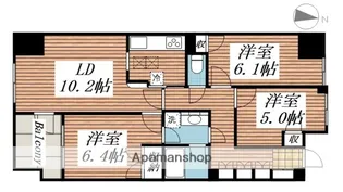 ヒルズ光が丘公園【3階】の間取り