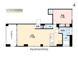 SOLUM世田谷砧【4階】の間取り