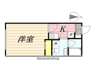 アレス中野【1階】の間取り