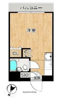 パークビューハイツ【1階】の間取り