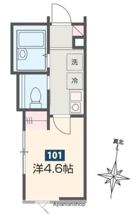 カーサ メロディア【1階】の間取り