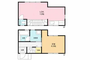 パインヴィレッジ【1階】の間取り