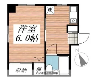 レジデンス中野【2階】の間取り