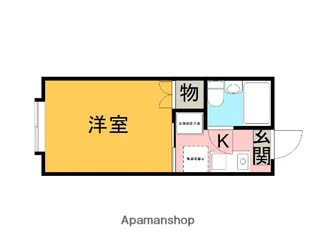 東京都武蔵野市西久保2丁目【アパート】の間取り