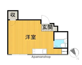 プラムハイツ【2階】の間取り