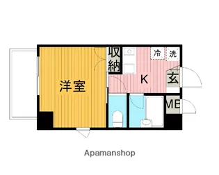 東京都三鷹市新川3丁目【マンション】の間取り