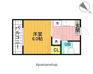 メゾネットラフィーネ【1階】の間取り