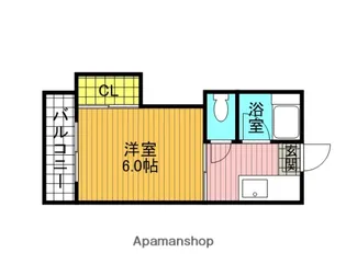 メゾンドソレイユ【1階】の間取り