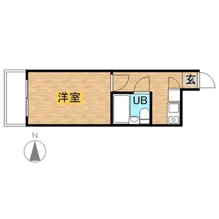 メゾンエクレーレ江古田【3階】の間取り