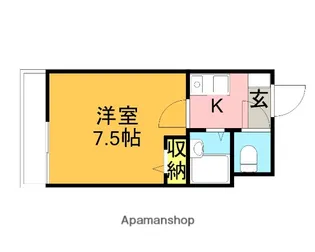 東京都小金井市本町2丁目【マンション】の間取り