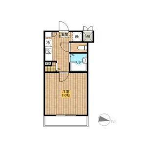 サンテミリオン千歳烏山【2階】の間取り