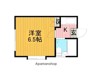 レッドパインハイム【2階】の間取り