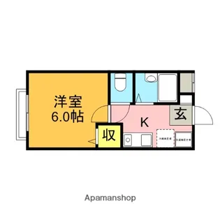 東京都武蔵野市吉祥寺東町4丁目【アパート】の間取り