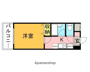 東京都武蔵野市吉祥寺東町2丁目【マンション】の間取り