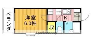 ダイコーハイツ【2階】の間取り