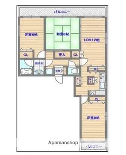 M−10【9階】の間取り