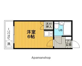 サンビーム所沢【205号室】の間取り
