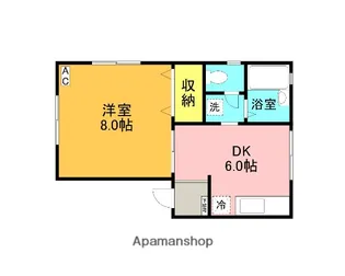 ピアリス【1階】の間取り