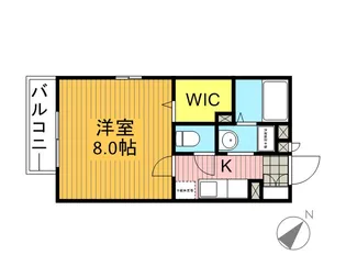 グリーンベール【1階】の間取り