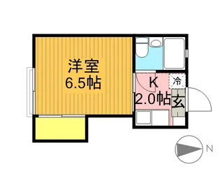 グリーンヴィレッジ【1階】の間取り