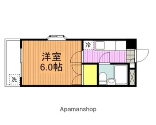 メゾンミハラ【201号室】の間取り