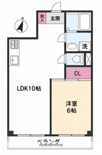 ハイツアゼリア【2階】の間取り