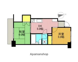 メゾン学園西【2階】の間取り