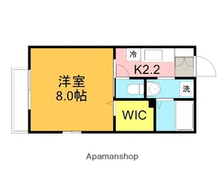 ベルリビオンⅠ(イチ)【2階】の間取り