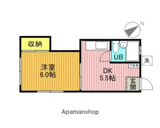 コーポルミエール【1階】の間取り