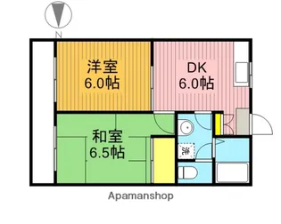 メゾン柊【1階】の間取り