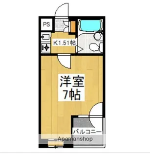 セントヒルズ国立【3階】の間取り